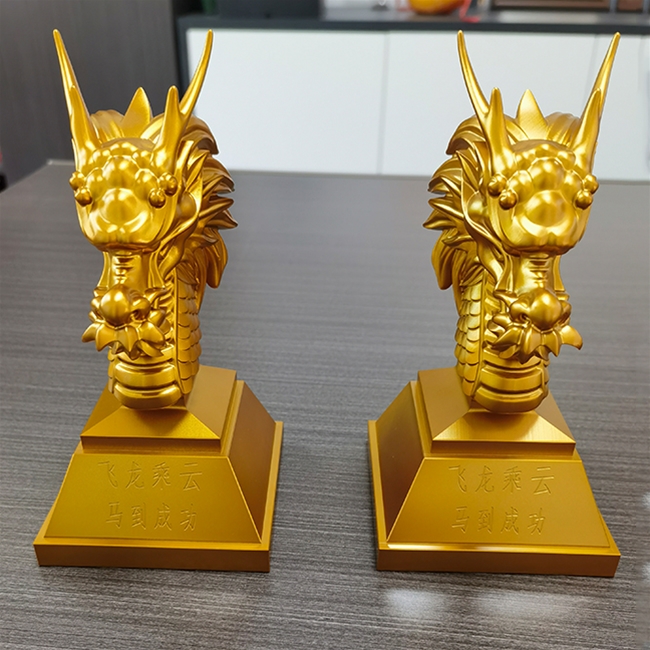 飛龍乘云，馬到成功鋁件